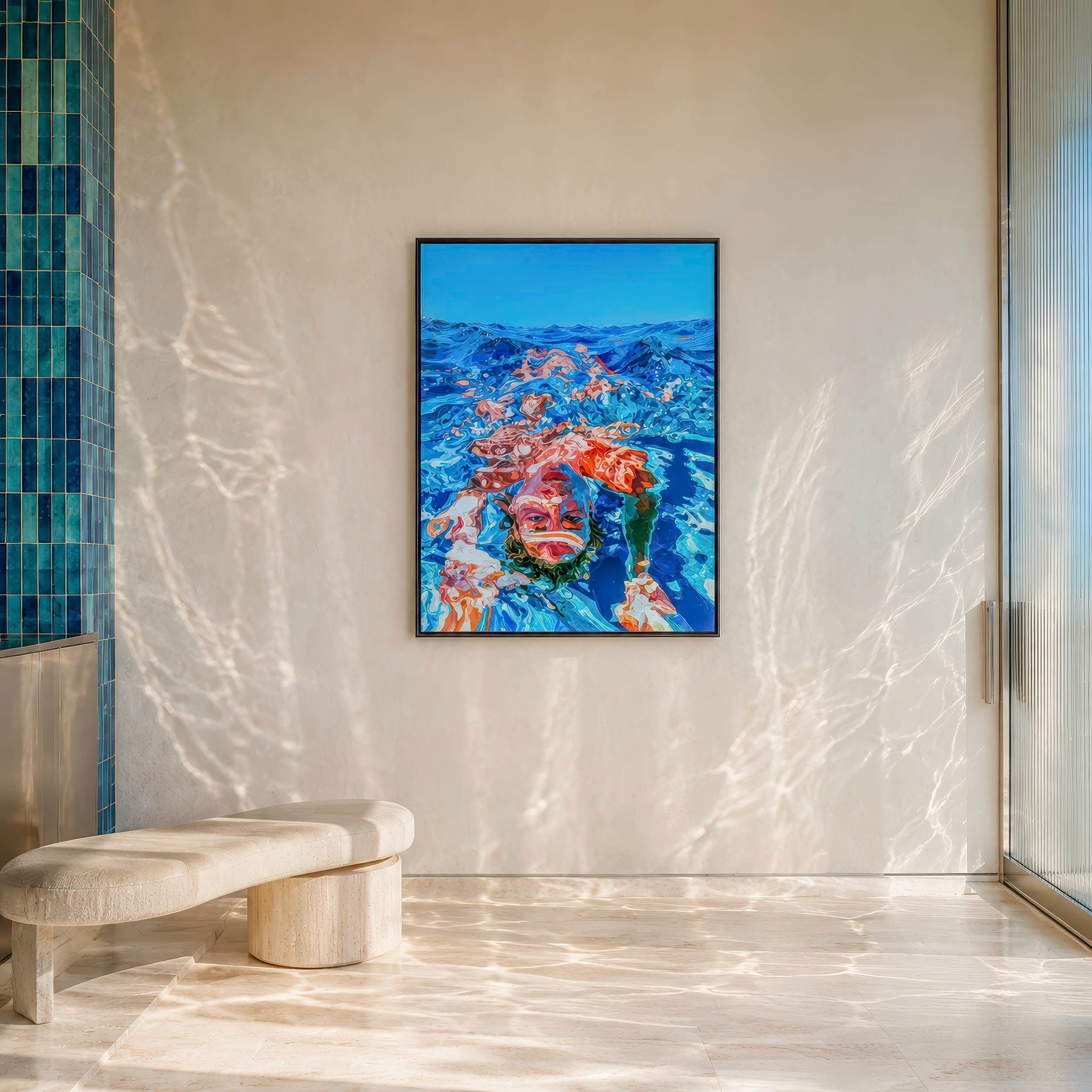 Lámina Fine Art "Inhibición térmica y balance de la carne encendida" de Anselm Fovea - Edición Limitada 30 - QUADRA Gallery