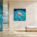 Lámina Fine Art "La persistencia del letargo en el fragmento mediterráneo" de Anselm Fóvea - Edición Limitada 30 - QUADRA Gallery