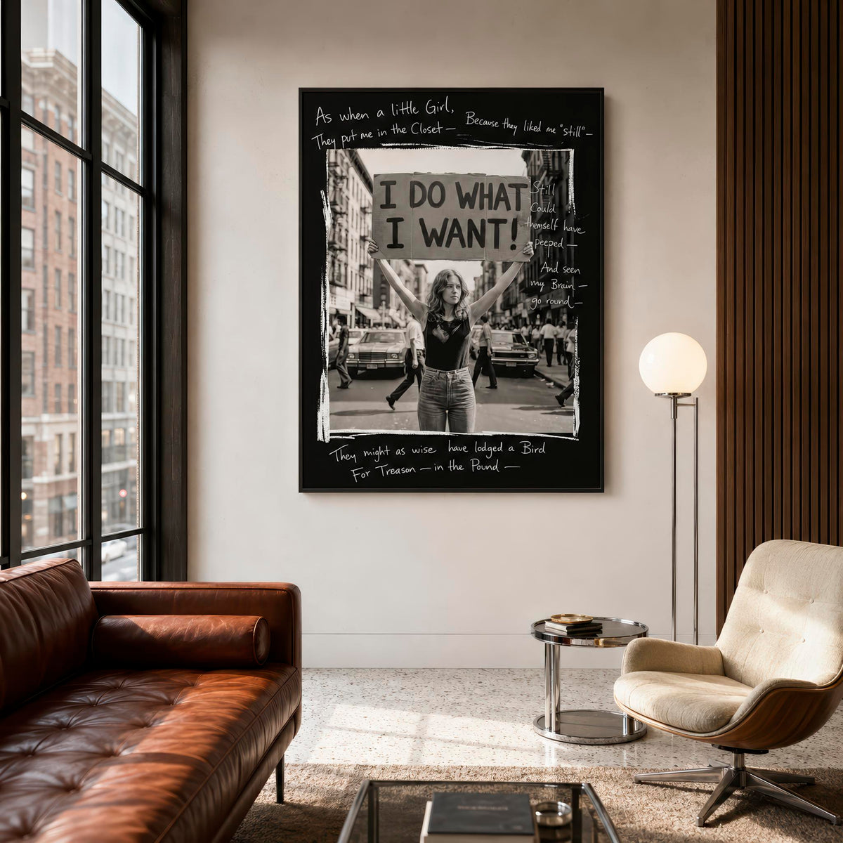 Lámina Fine Art "They put me in the Closet Because they liked me «still»" de Hester Finch - Edición Limitada 30 - QUADRA Gallery