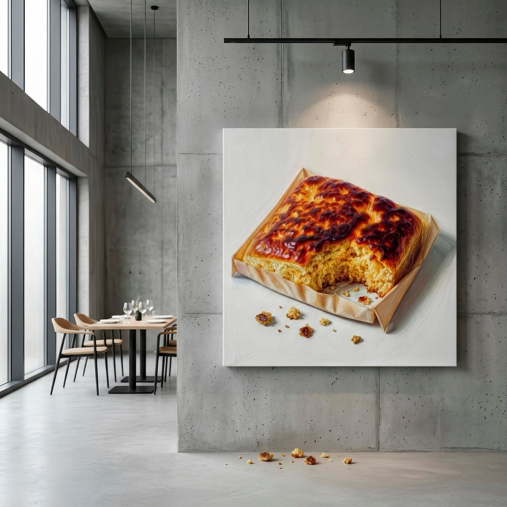 Lámina Fine Art "Ese sonido en la habitación es tu corazón rompiéndose entre migas y mantequilla" de Lalá Tuscan - Edición Limitada 30 - QUADRA Gallery