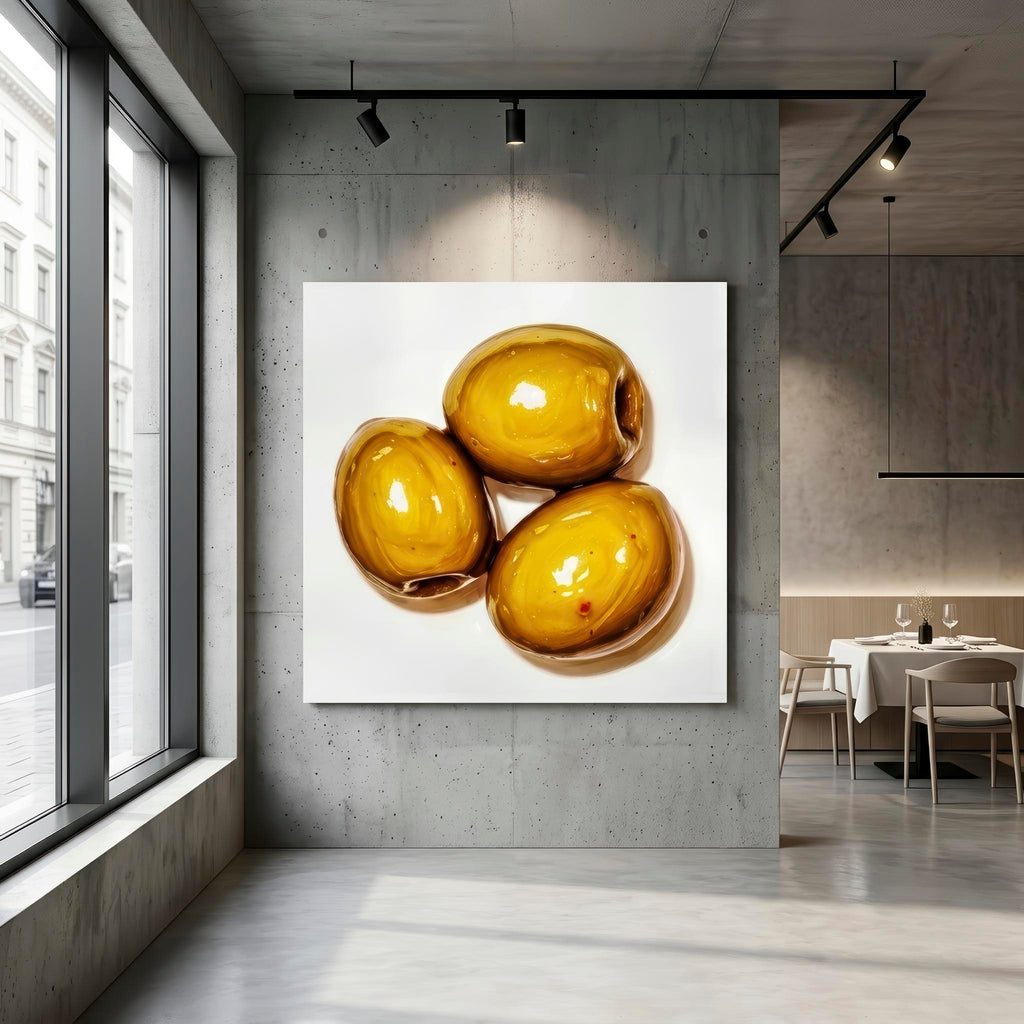 Lámina Fine Art "Tomate, aceite virgen y olivas para olvidar definitivamente el Mediterráneo" de Lalá Tuscan - Edición Limitada 30 - QUADRA Gallery