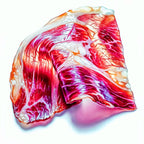Lámina Fine Art "Cincuenta euros los cien gramos confirman que tu capacidad de compromiso es transparente" de Lalá Tuscan - Edición Limitada 30x30 cm - QUADRA Gallery