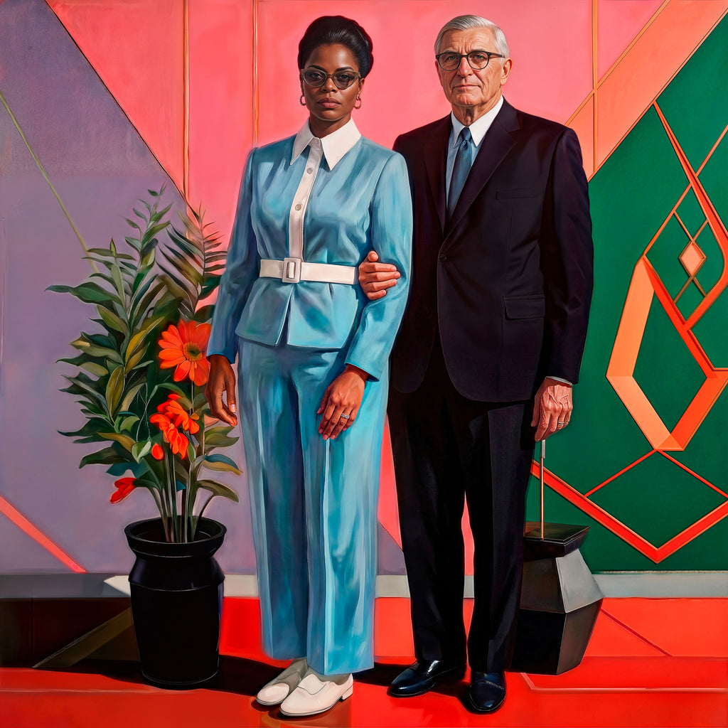 Lámina Fine Art "Sintonía pop para la inauguración de la temporada de verano" de Mila Palm - Edición Limitada 30 - QUADRA Gallery