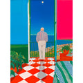 Lámina Fine Art "El brindis silencioso del anfitrión desde la terraza principal" de Mila Palm - Edición Limitada 30 - QUADRA Gallery