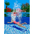 Lámina Fine Art Giclée 'Construcción difractada con distorsión óptica bajo el azul de zinc' de Rosa Silber. Edición limitada numerada de 30 ejemplares sobre papel Hahnemühle Photo Rag® 308g en QUADRA Gallery.