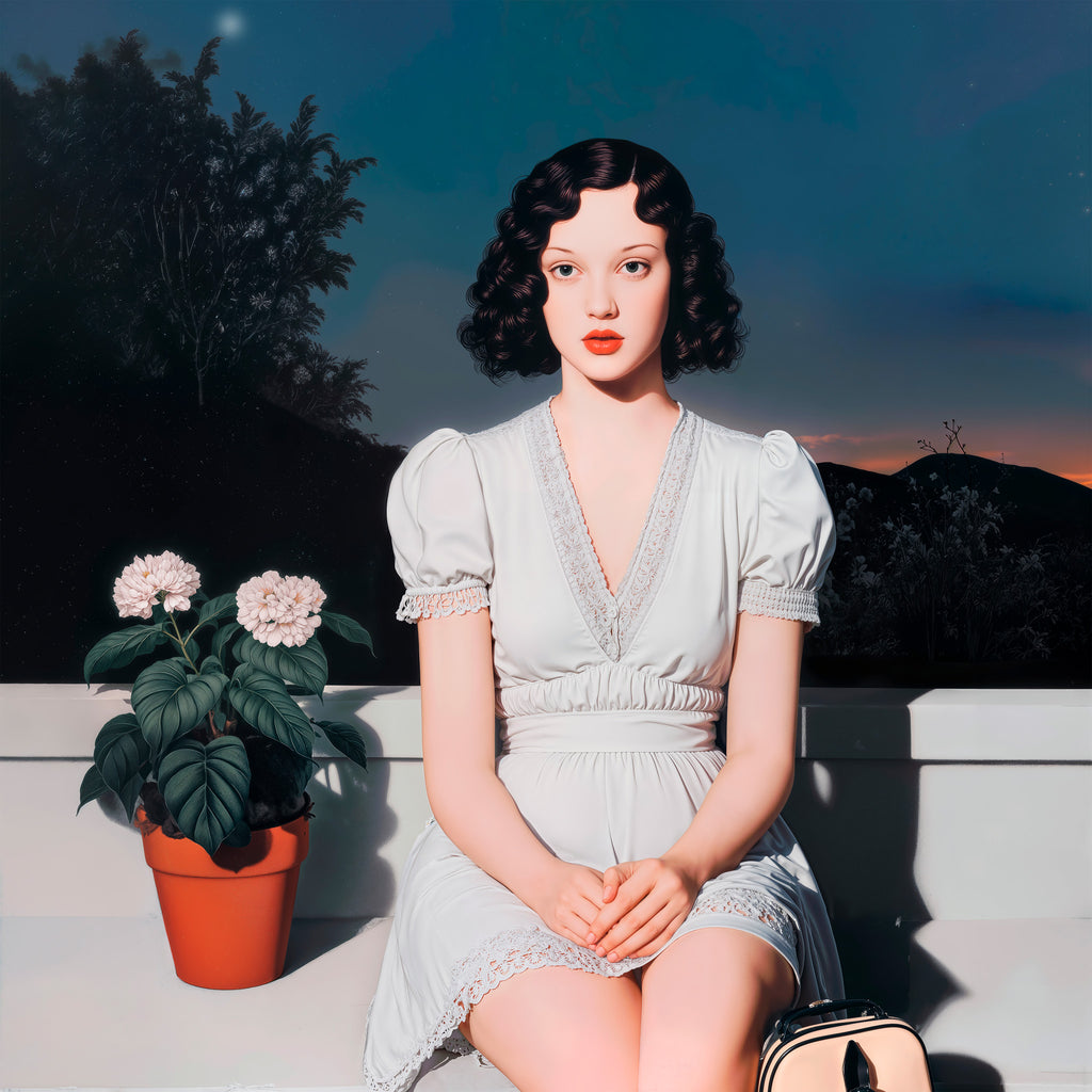 Lámina Fine Art "La hora azul en el norte" de Valeria Neva - Edición Limitada 30 - QUADRA Gallery