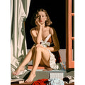Lámina Fine Art "Doce días tachados en el calendario confirman que la melancolía es un problema de contabilidad doméstica" de Valeria Neva - Edición Limitada 30 - QUADRA Gallery