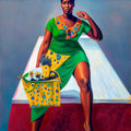 Lámina Fine Art "Thandiwe sobre plano horizontal oblicuo" de Zola Indigo - Edición Limitada 30 - QUADRA Gallery