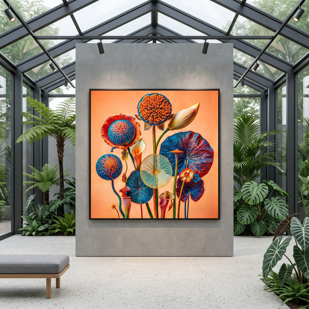 Lámina Fine Art "Catálogo de flora especulativa para un invernadero post-carbono" de Silvia Muga - Edición Limitada 30 - QUADRA Gallery